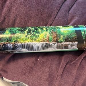 Nature Waterfall Art Poster paradise wallpaper